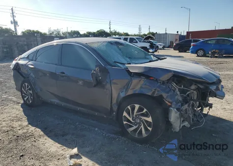 2017 Honda Civic Ex z USA, uszkodzony, nr VIN 2HGFC2F72HH541044